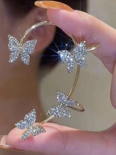 1pc Rhinestone Ear Wrap