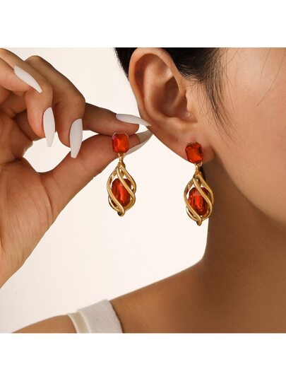 Rhinestone Women’s Earrings
